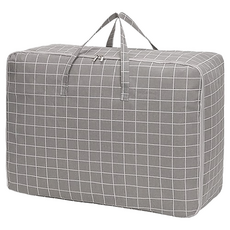 comet 防水棉被收納袋 XL(70 x 28 x 50cm), 灰色格紋, 2個