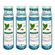 KLORANE 蔻蘿蘭 涼感淨化乾洗髮噴霧 150ml，適用於一般性頭皮/長時間暴露於空氣下頭髮，快速吸收多餘油脂，去除髒汙, 4瓶