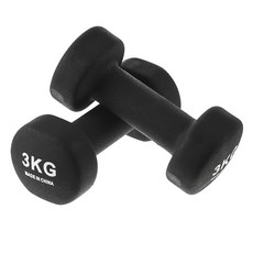 comet 經典款防滑啞鈴, 3kg, 2個