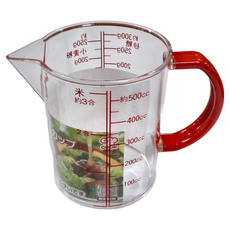 FREIZ 和平 日本製 量杯, 500ml, GC-257, 1個