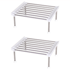 k-living 碗盤收納架, 白色, 2個