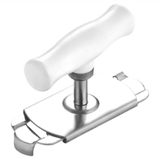 超省力大小通用不鏽鋼萬用開瓶器，不鏽鋼+ABS材質, 升級版, 1個