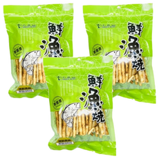 小豆苗 鮮魚燒 烤鮮魚絲, 90g, 3包