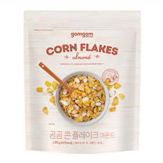 gomgom 杏仁玉米片, 1.2kg, 1包