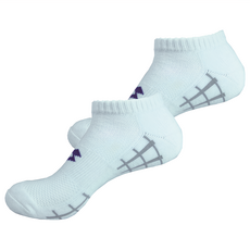 LOTTO 樂得 TOP 9 彈力機能氣墊裸襪, 3D立體貼服, 25~28cm, 白色, 1雙