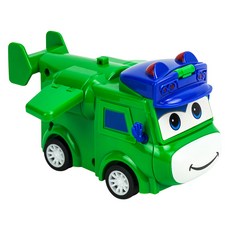 小汽車拉線陀螺組 汽車發射器 + 陀螺 2顆 綠色, 趣味拉線發射，親子互動玩具, 1組