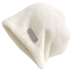 純色針織堆堆帽/包頭帽