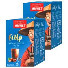 MR.VIET 麝香榛果風味即溶咖啡粉 17g x 12包, 2盒