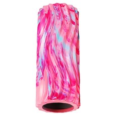 三次方 瑜珈滾筒 波浪款, 1個, 粉色 + 紫色