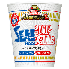 NISSIN 日清 CUP NOODLE 合味道 雙味杯麵 海鮮醬油風味, 1入