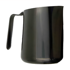 FELLOW Eddy 單柄拉花鋼杯, 不鏽鋼304材質, 18oz, 曜石黑, 1個