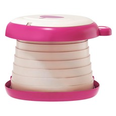 LILIKOKO 哩哩摳摳 旋轉小熊兒童馬桶, 粉色