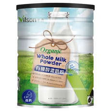 Vilson 米森 有機醇濃奶粉, 600g, 1罐