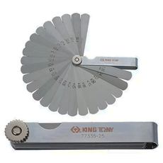 KING TONY 金統立 專業級工具 25件式 厚薄規(85mmL), 1個