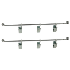 DULTON 磁吸備忘錄欄 185mm 60g, 三夾, 2個