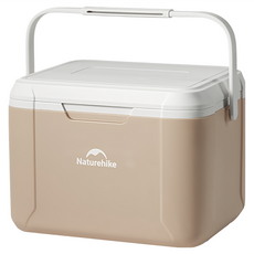 Naturehike 挪客 鯨漁 PU保冰保溫箱 CF012, 5L, 淺咖色, 露營保冷箱