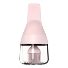 ZUUTii 玻璃調味刷瓶, 130ml, 15.3x7.3x7.3cm, 食品級矽膠、ABS, 1瓶