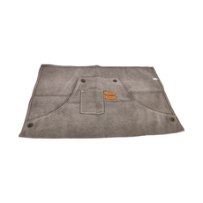 帆布加厚耐用型 牛仔圍裙 咖啡師系列 76 x 23cm, 灰色, 1件