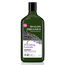 AVALON ORGANICS 滋潤精油洗髮精 薰衣草, 325ml, 1瓶