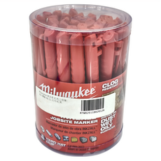 Milwaukee 美沃奇 INKZALL 工程筆 36支入, 紅色, 1桶