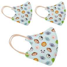 CS 凱馺國際 醫用口罩 未滅菌 幼幼適用, 3D動物好友MINI, 20片, 3包