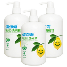 清淨海 環保洗碗精, 500g, 3個
