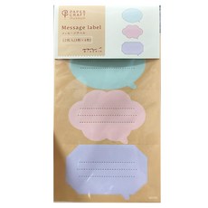 PCM留言小貼 82440, 對話氣泡, 1個, 12枚入