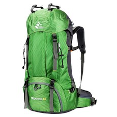 Free Knight 自由騎士 雙肩旅行登山包 TREKKING 60, 68 x 33 x 20cm, 綠色
