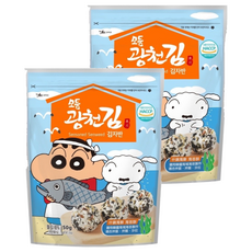 Baekje 百濟 蠟筆小新 海苔酥 口感豐富有層次, 什錦海鮮, 50g, 2包