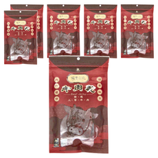 TASTY TREASURE 國寶香珍 原味牛肉乾，精選上等牛肉，獨家醬汁慢火熬煮, 100g, 6包