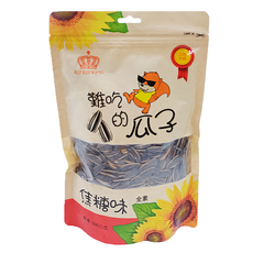 RIH RIH WANG 難吃的瓜子, 焦糖味 全素, 500g, 1包