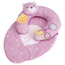 Chicco 兒童聲光遊戲墊 優美古典音樂 柔和燈光設計, 粉紅, 40 x 14 x 56cm, 1個