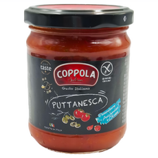 COPPOLA 柯波拉 無加糖鯷魚橄欖番茄麵醬, 番茄自然甜味，無麩質認證，義式美食輕鬆上桌, 180g, 1個