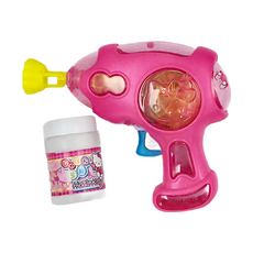 Hello Kitty 凱蒂貓 泡泡槍玩具, 附贈泡泡水, 無毒安全, 適合3歲以上兒童, 021622, 1個