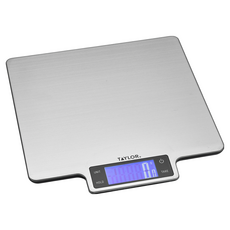 美國 TAYLOR 料理電子秤 10kg 精準測量 數位顯示 輕薄易收納, 單一商品, 單一顏色