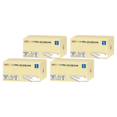 comet 乳膠手套, 小(S), 白色, 4盒