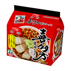 札幌一番 旅麺喜多方醤油風味 83g 5包, 1袋
