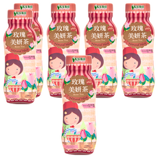 潤之泉潤心田 玫瑰美妍茶 天然草本 無添加色素防腐劑, 330ml, 6瓶