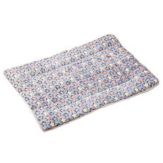 Wow Wow 加厚寵物保暖墊-彩色星空, 雙面材質法蘭絨搭配羊羔絨, 柔軟厚墊, 89 x 68cm, 1個