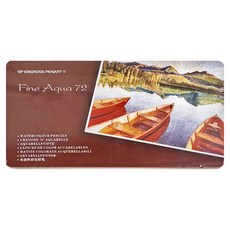 MONA 蒙納 水溶色鉛筆 - Fine Aqua 72, 72色, 1盒