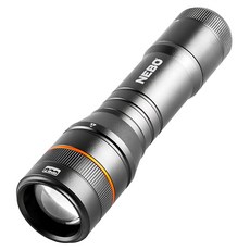 NEBO 牛頓手電筒 500流明亮度 4倍調焦 磁吸底座 IP67防水等級, 1個
