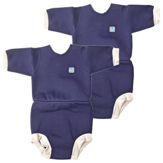 Splash About Happy Nappy Wetsuit 連身版游泳尿布褲, XXL, 2件