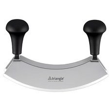 triangle 三角牌 雙刃切碎刀, 23cm, 1個, Silver