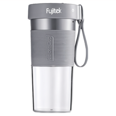 Fujitek 富士電通 隨行杯無線充電果汁機 附杯蓋 鋒利四刀刃 便攜式, FTJ-UB08