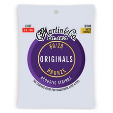 C.F. Martin&CO.EST.1833 Original 80/20 青銅 Light 民謠吉他弦, 1個, M140