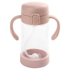 Dailylike Bonbon 重力球吸管杯 2.0, 草莓粉, 300ml, 1個