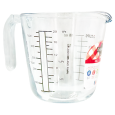 OCUISINE 耐熱玻璃調理量杯 - 0.5L, OCMJ-050, 1個