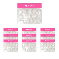 Uniart 2000 BB叫 手工材料 小款 13入 10包組, 10片, 透明色