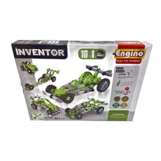 Engino 安捷積木 發明者系列 汽車十六模組 積木, EN-1631, 1盒