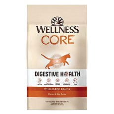 WELLNESS 寵物健康 腸胃消化機能系列 貓糧, 雞肉, 11lb, 1袋